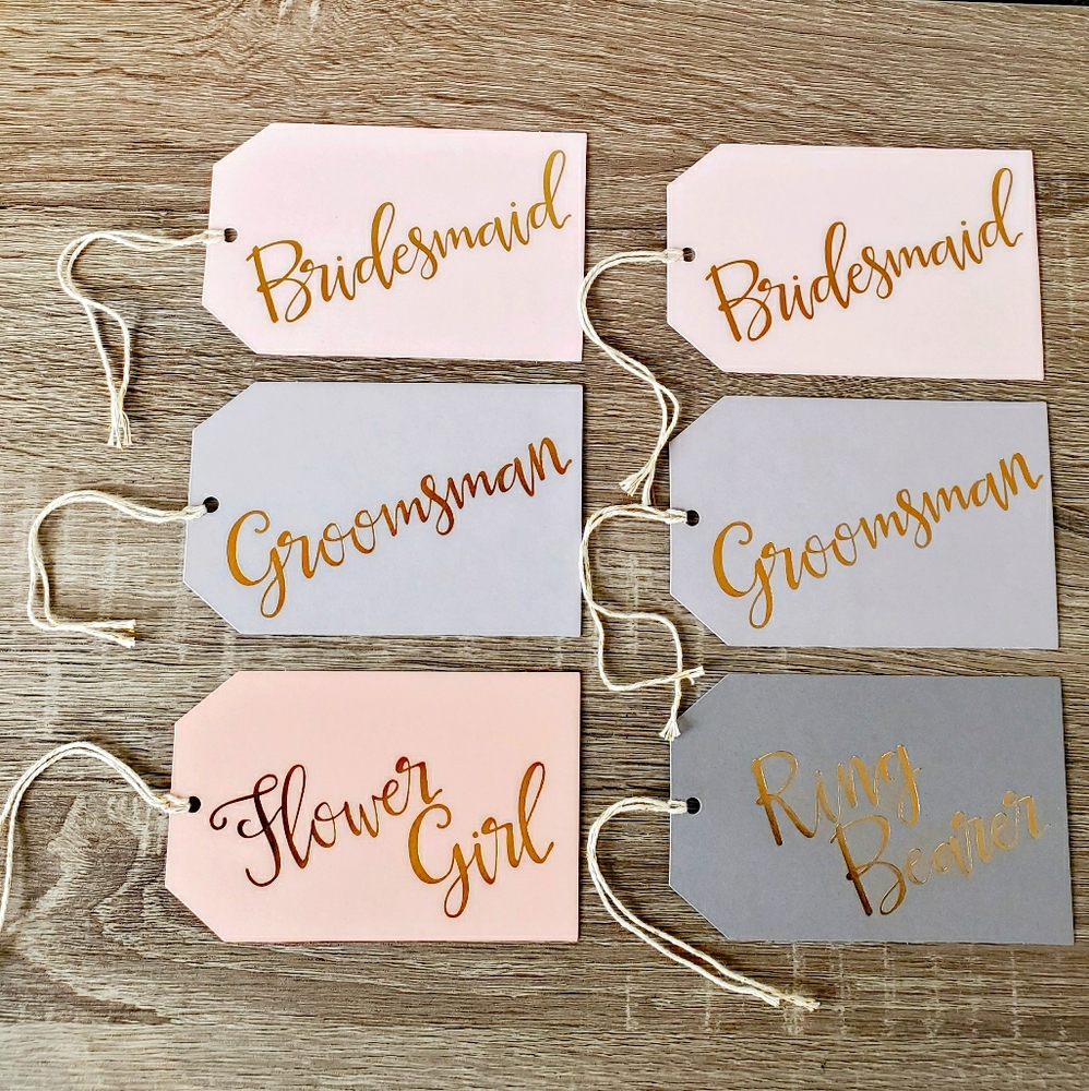Bride To Be Gift Tags